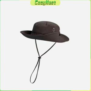 C.N. Cowboy Hat UV Protection Mountaineering Hat Outdoor Fisherman Hat Male and Female Rolled-Brim Hat