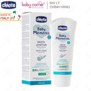 [HSD: T1/2028] Kem Hăm 3 Tác Động CHICCO Nappy Cream 100ml Từ Sơ Sinh