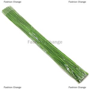 [COD] Fashion Change 100Pcs 40cm Floral Wire Stems High Quality Paper Covered Artificial Branches Twigs Iron Wire For DIY Flower Making Accessory