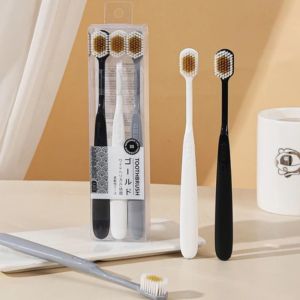 3Pcs Toothbrush Japanese Ultra-fine Soft Bristles Gum Care Box Packaging Toothbrush Household Toothbrush Travel Portable Toothbrush