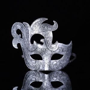 GENENIC Personality Props Ancient Greece God Masquerade Cosplay The Phantom Dancer Photo Prop Party Cosplay Props Half Face Prom Party Supplies Halloween s
