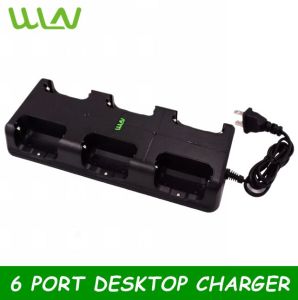 WLN 6 Port Charger Base Stand For KD-C1 and KD-C1 Plus Walkie Talkie Radio