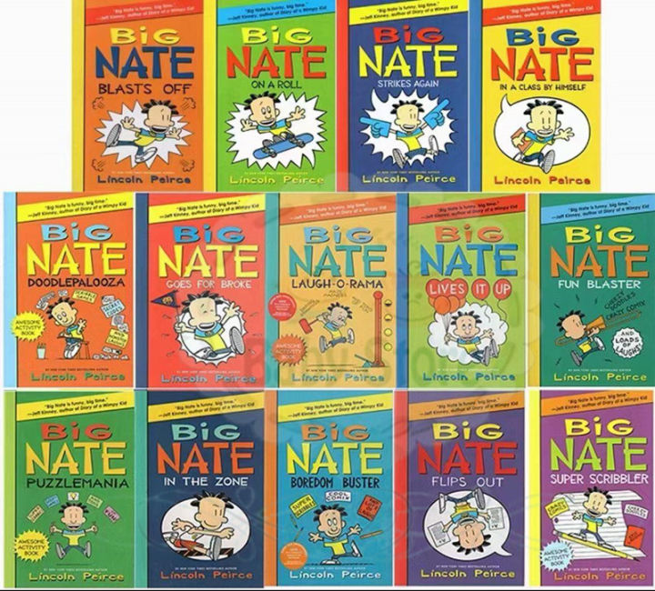 Big Nate Collection (14 Books) | Lazada