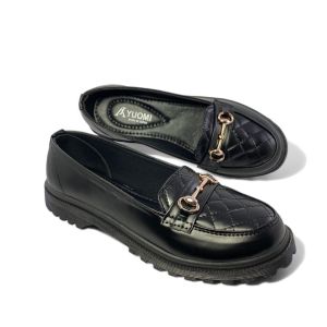 Ayuomi Sepatu Docmart Loafers Wanita Kasual Premium Quality