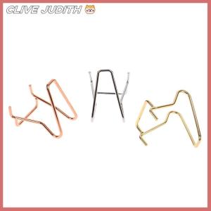 CISWGE 1Pc Metal Arm Display Stand Easel For Mineral Home Decor Minerals Fossils Rocks Geode Display Stands Holder