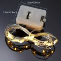 LED Fairy Lights Battery Operated String Lights Waterproof Metal Wire Firefly Lights for DIY Crafts Wedding Table Centerpieces Party Bedroom Christmas. 