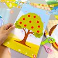Cut and Paste / Aktivitas Menggunting dan Menempel / Worksheet Anak PAUD Belajar Gunting Tempel, Cut & Glue / Latihan Motorik Halus Mainan Edukasi Prasekolah Prewriting. 