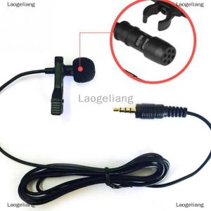 [COD] Laogeliang 3.5mm Jack Lavalier Tie Clip Lecture Microphones Mini Audio Mic for Camera Computer Phone