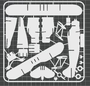 Mô Hình Lắp Ráp 3D Máy Bay Waco YKS-6 – In Màu Sẵn Trẻ Em ≥8 Tuổi & Hobbyist