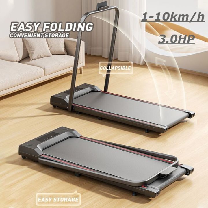 Walking Pad Treadmill Easy Fold New Mini Flat Electric Walking