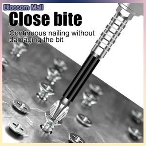 [Blossom] K5 không trượt độ cứng cao bit S2 mạnh mẽ từ 5A đen không trượt chéo đầu khoan điện khoan điện tuốc nơ vít Bit