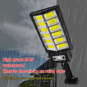 Home Outdoor Rechargeable Sensor Remote Control Street Lamp Lighting Super Bright Sensor Wall Sconce