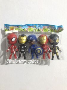 Mainan Figure Action Avenger Captain Amerika Iron Man Spiderman Figure Mini