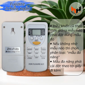 Điều khiển điều hòa Fujiaire remote máy lạnh Fujiaire hàng loại 1