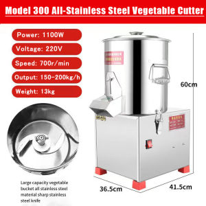 Stainless Steel Multifunctional Vegetable Chopper High Capacity Vegetable Chopper