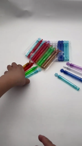 Seasonal Celebration Bubble Blowing Wand Childrens Outdoor Activity Toy Compact Design Non Toxic Plastic Safe Material