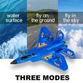 pesawat rc HW32 F22 waterproof LED lights fixed wing glider aircraft remote control toys. 