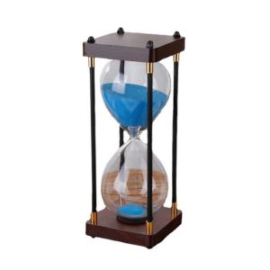 [Legend7] Colorful Kids New Gift Timer Glass Decor Clock Minutes Hourglass Sand Home Hour Sand Timer Hourglass 30/60 Timer Hourglass Timer