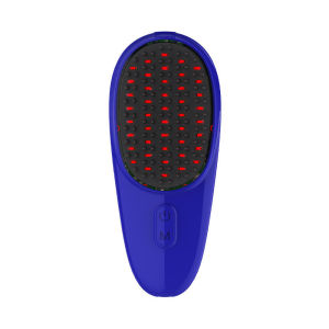 ✨ 2025 ✨ Electric Massage Comb Health Care Head MassagerLEDRed Blue Light Hair Care Hair Care Hairdressing Comb[Warm and Bright Home]