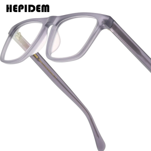 HEPIDEM  Acetate Gọng kính nhà thiết kế thương hiệu cho nam retro vuông nerd Kính Mắt Nhật Bản handmade kính cổ điển kính mắt cho mắt 9283