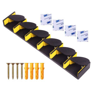 MOLES丨แร็คเบ็ดตกปลาแนวตั้งและแนวนอนพร้อมแผ่นกาว3M และสกรูยึดเพื่อการจัดเก็บที่ปลอดภัย