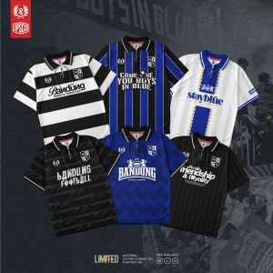 jersey bandung football casual vintage / jersey retro stayblue / jersey persib bandung
