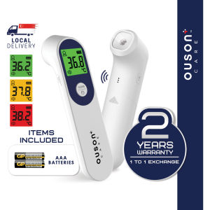 [LOCAL READY STOCKS ] OUSON+ CARE INFRARED THERMOMETER FOREHEAD CONTACTLESS MULTIFUNCTION SCAN SCANNER FOR BABY ADULT OBJECT Ouson Care - Lazada