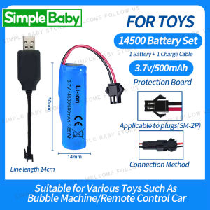Toy rechargeable battery 3.7V childrens toy remote control car rechargeable battery Toys Accessorie