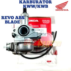 Karburator honda revo absolut blade kww kualitas original carbu carburatoe atau kabilator ori asli ahm