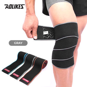 Pelindung Lutut Aolikes 1517  Perban Penyangga Lutut Knee Pad Olahraga Voli Tenis Gym Lari Fitness Basket Futsal Protector Kneepad Brace Bandage Anti Slip Elastis