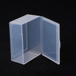 Rectangular Plastic Clear Storage Box Beads Collection Container Organiz