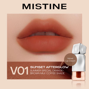 MISTINE Matte Lip Gloss Waterproof Long Lasting Non Sticky Lip Makeup oil moisturizing Lipstick
