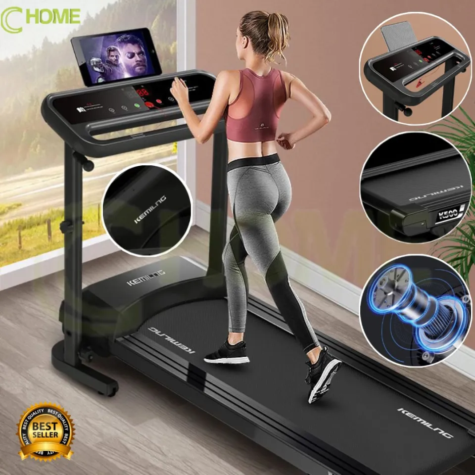 C HOME: Running Treadmill Machine Exercise With Handle Home