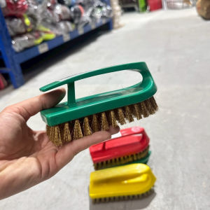 แปรงทองเหลือง ขนาด 3*6 นิ้ว แปรงทองเหลืองขัดพื้น ขัดคราบฝังแน่น