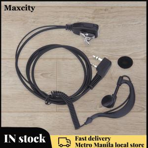 2 PIN Earpiece Headset PTT MIC Interphone Earphone Earpiece 1M Walkie Talkie Headphone for Baofeng UV5R Kenwood HYT