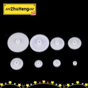 zhuheng 200 chiếc túi bánh răng bằng nhựa hỗn hợp Bánh Răng Truyền động cơ 0.5 Khuôn Phụ kiện tự làm