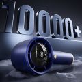 Portable N68 Turbo Mini Fan Handheld USB Rechargeable 100 Level Adjustment Speed LED Digital Display Electric Fan. 