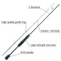 Sougayilang New Slow Jigging Rod UL Fishing Pole1.8m 2.1m 2 Section Spinning / Casting Fishing Rod Ultra-light Ceramic Guide Ring Fishing Rod for Freshwater. 