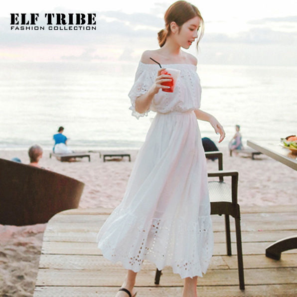 lazada beach dress Delphina Beaded Bridal Dress main image 0