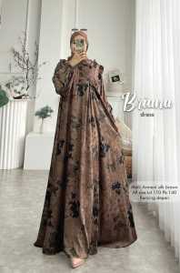 Zahira1808 Evelyn 23 Bahan ArmaniSilk Gamis Murah Trendi Baju Syari Muslim Wanita Ibu Terlaris Baju Pesta Adem Nyaman Di Pakai Real pict