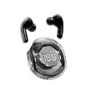 Amgras Future Ⅷ Ultra Transparent Earphone Bluetooth Earbud Gaming LED digital display Sport TWS Earphones HIFI IPX5. 