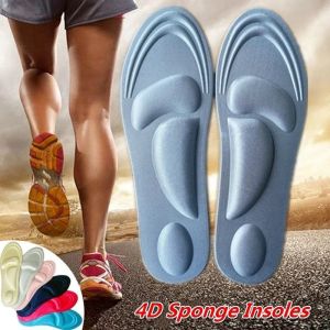 2pcs Sponge Insoles Men Women Pain Relief Soft 4D Memory Foam Orthopedic Insoles Shoes Flat Feet Arch Support Insole Sport Pads
