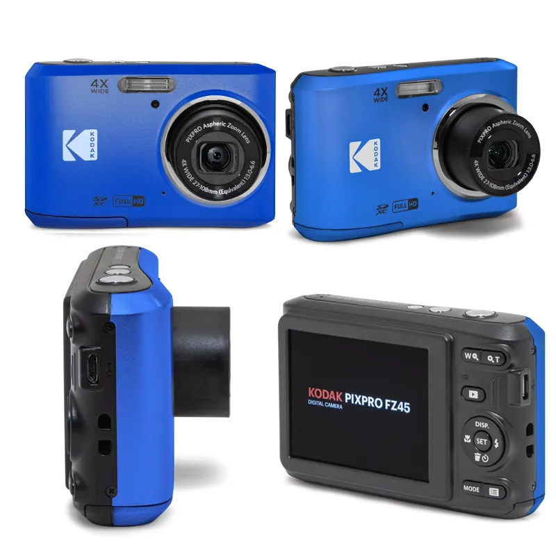 Kodak PIXPRO FZ45 Compact Digital Camera 4X Optical Zoom 27mm Wide