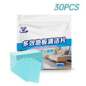 30PCS Floor Cleaner Tablets Cleaning Descaling Brightening Fragrant Easy To Mop The Floor with Multiple Effects