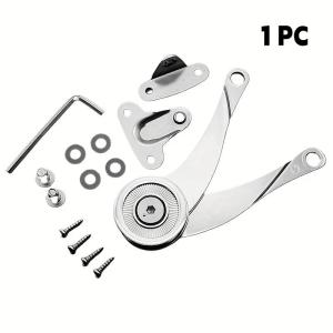 Hydraulic Randomly Stop Hinges Kitchen Cabinet Door Adjustable Polish Hinge Furniture Lift Up Flap Stay Support Hardware Hinges