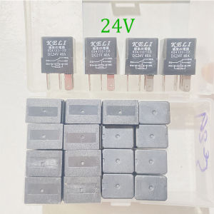 Hộp 20 Rơ Le Điều Hòa Ô Tô 5 Chân 12V 40A hoặc 24V 40A Màu Đen
