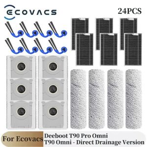 2026 For Ecovacs Deebot T90 Pro Omni/T90 Omni Robot Vacuum Cleaner Parts Main Roller Side Brush Filter Mop Cloth Dust Bag Accessories
