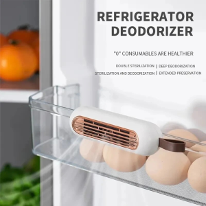 Refrigerator Odor Remover Air Freshener Rechargeable Food Odor Purifier Home Fridge Bathroom Toilet Smell Deodorizer Accessories