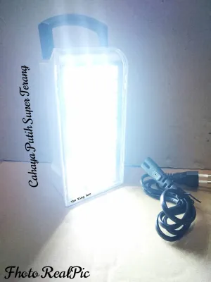 Lampu Emergency Led / Lampu Led Emergency Super Terang / Senter Cas Super Terang / Lampu Cas Charger Rechageable