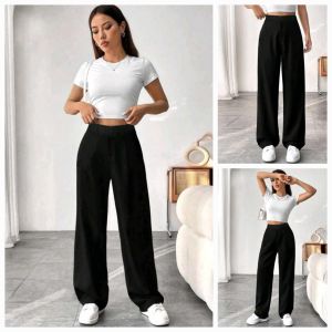 ava Best Seller Casual Loose Straight Pants Sports Trendy  Gym  Women on Sale  - fits xs to large - best seller - good quality - super kapal ng tela - trending  - 100 percent cotton - mall quality - Top pick  - madaling maubos - trending  - made of import